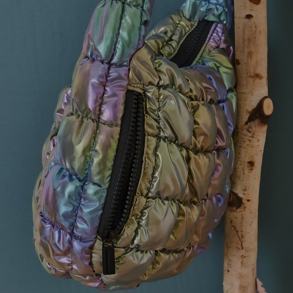 EARTHBOUND Blue, Purple, & Geen Shoulder Bag - Picture 3 of 3